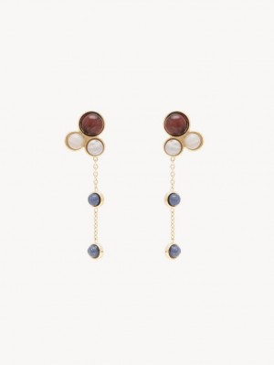 Boucles d'Oreilles Chloe Ora Long Multicolore | CHE-SR14425