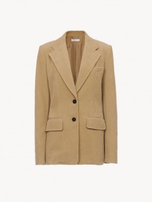 Vestes Chloe Tailored Beige | CHE-SR13818