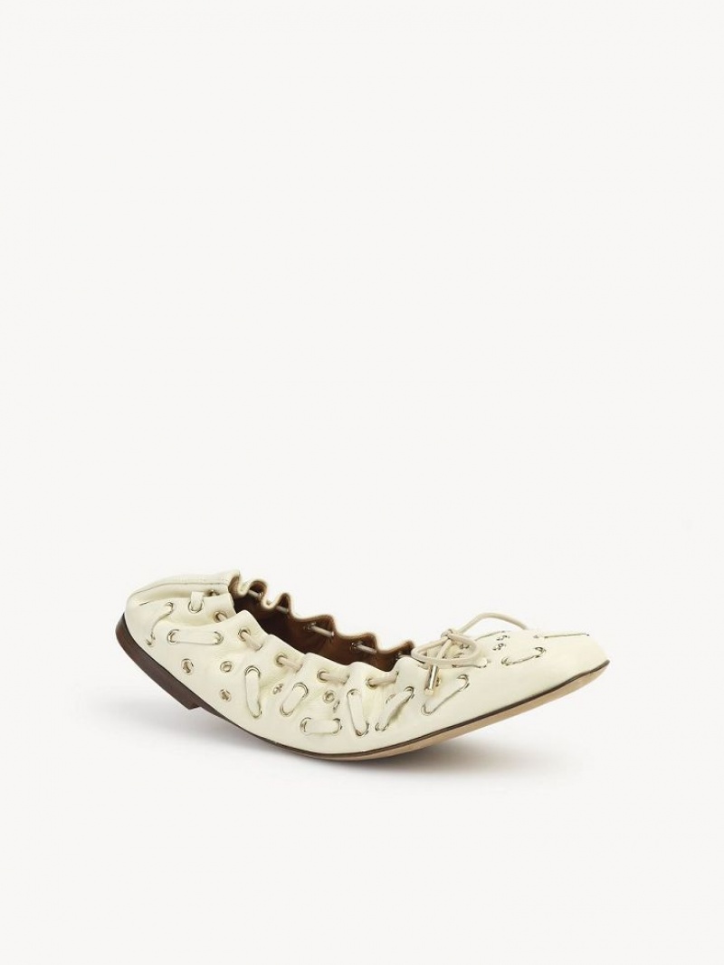 Ballet Flat Chloe Oracia Blanche | CHE-SR14266