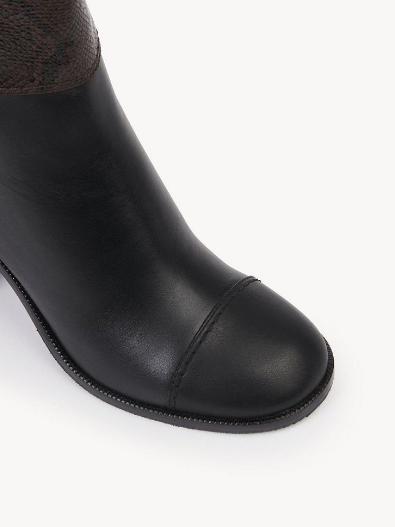 Botte Chloe Irine Talons High Noir | CHE-SR14871