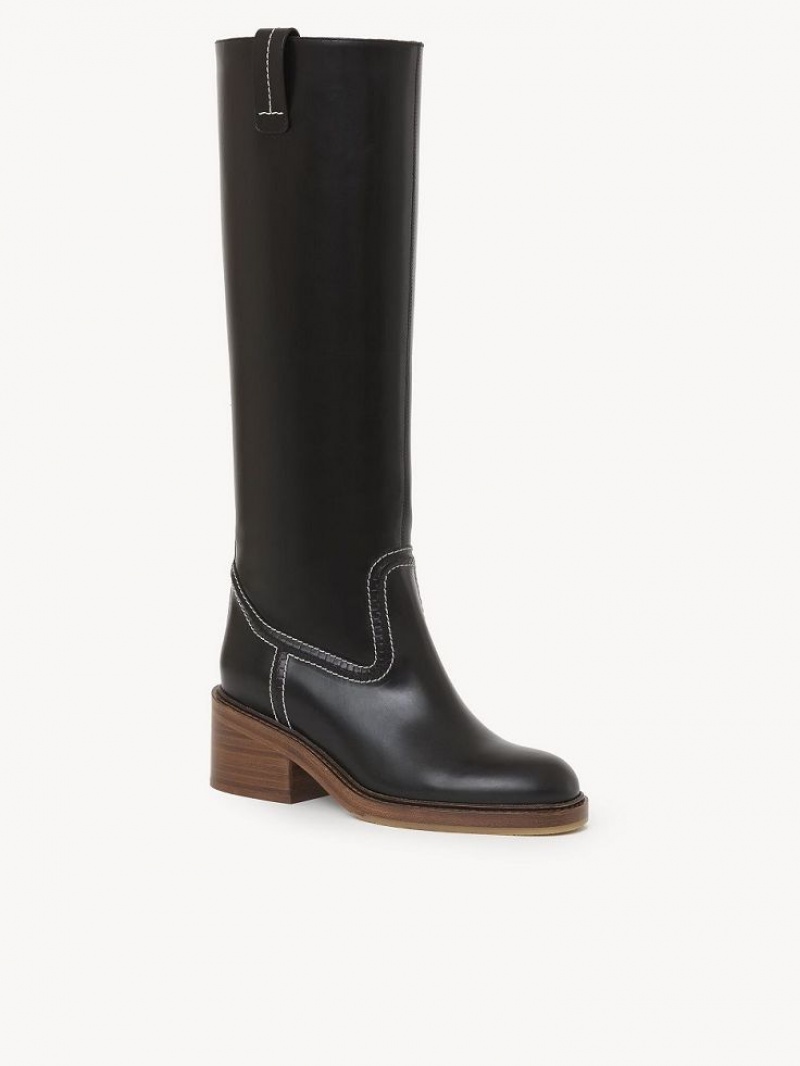 Botte Chloe Mallo Alti Noir | CHE-SR14222