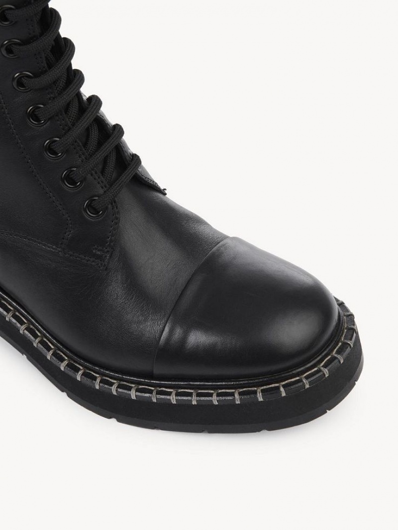 Botte Chloe Noua Combat Noir | CHE-SR14242