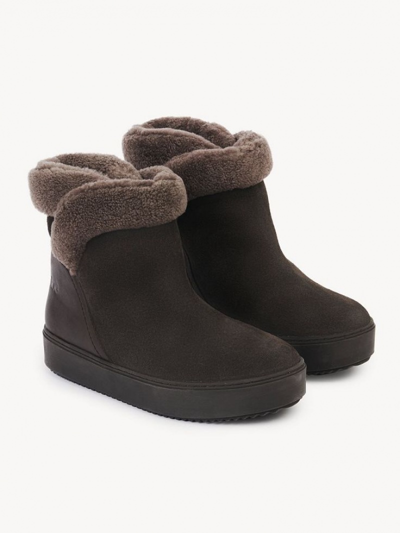 Bottines Chloe Juliet Grise Foncé | CHE-SR14860