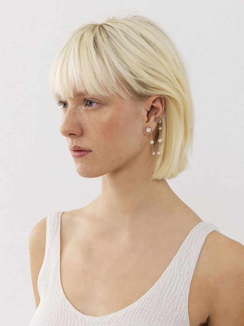 Boucles d'Oreilles Chloe Darcey Doré | CHE-SR14363