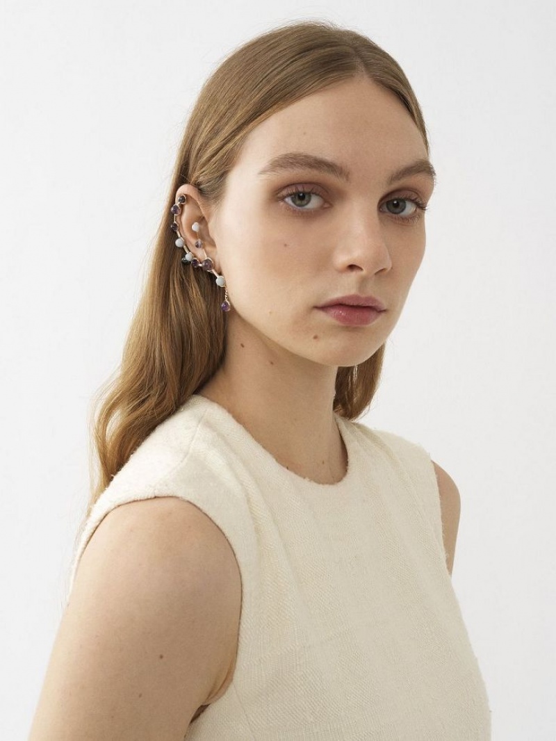 Boucles d'Oreilles Chloe Zodiac Aquarius Multicolore | CHE-SR14404