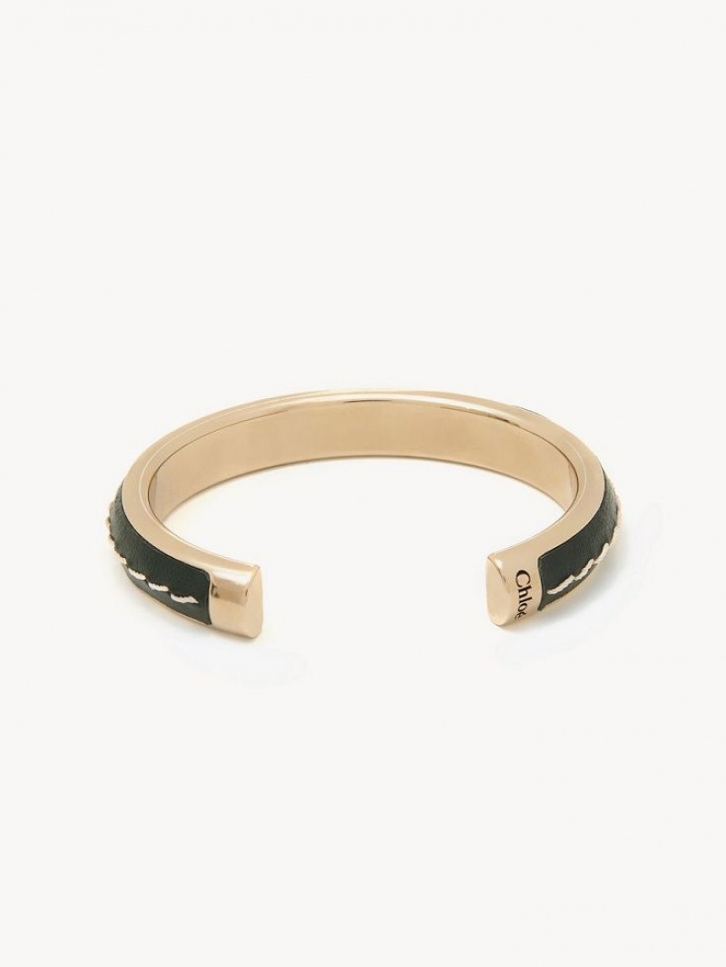 Bracelets Chloe Edith Cuff Vert | CHE-SR14386