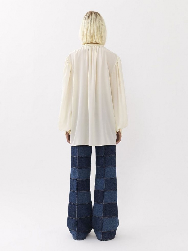 Chemisier Chloe Flowy Blanche | CHE-SR13902