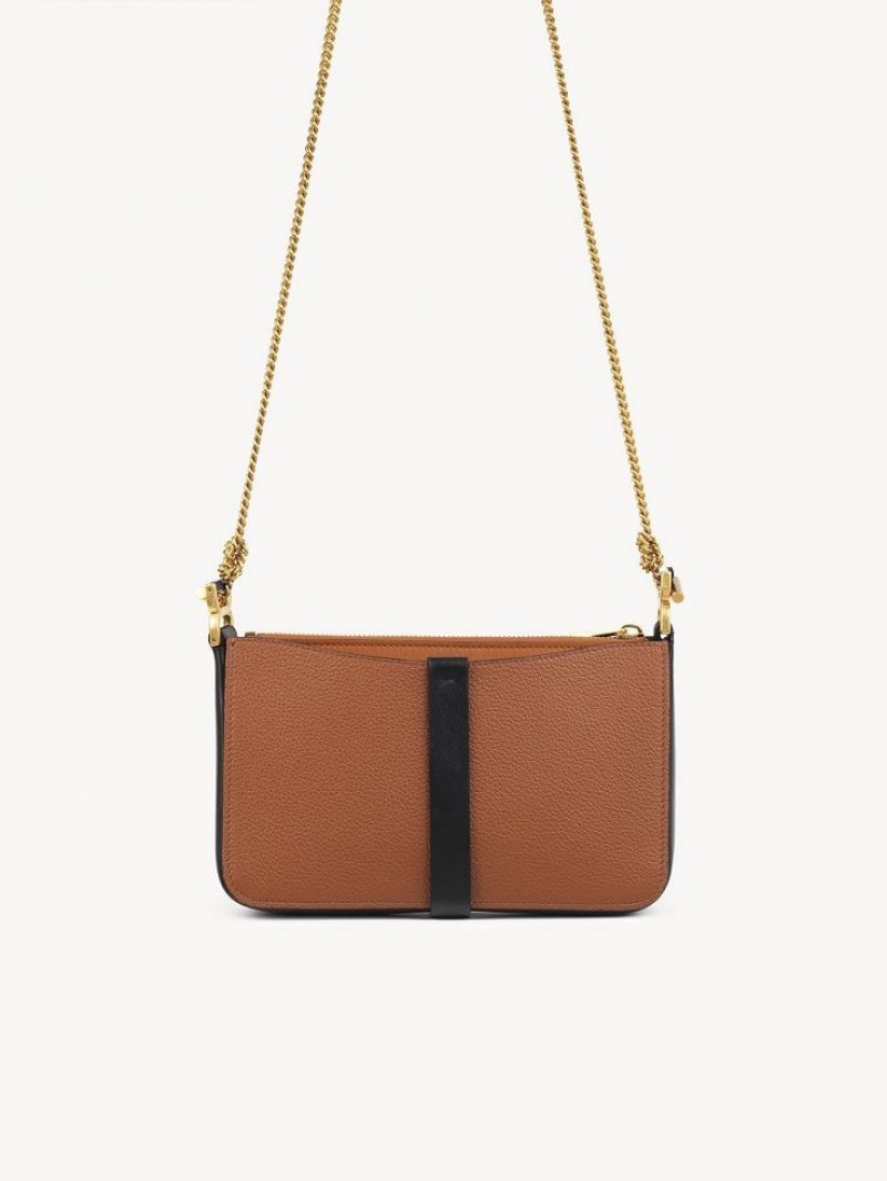 Clutch Chloe Marcie On Chain Marron | CHE-SR13743