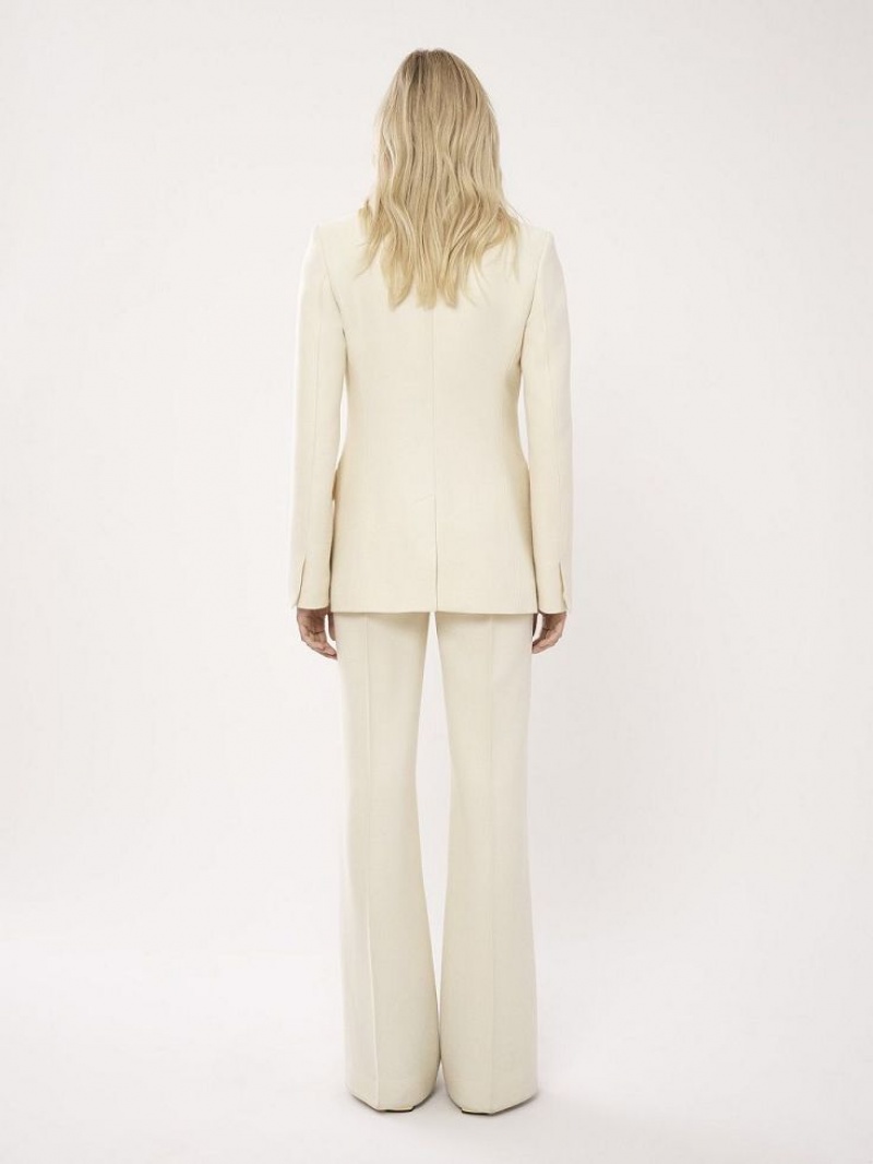Costume Chloe Two-button Tailored Blanche | CHE-SR14027
