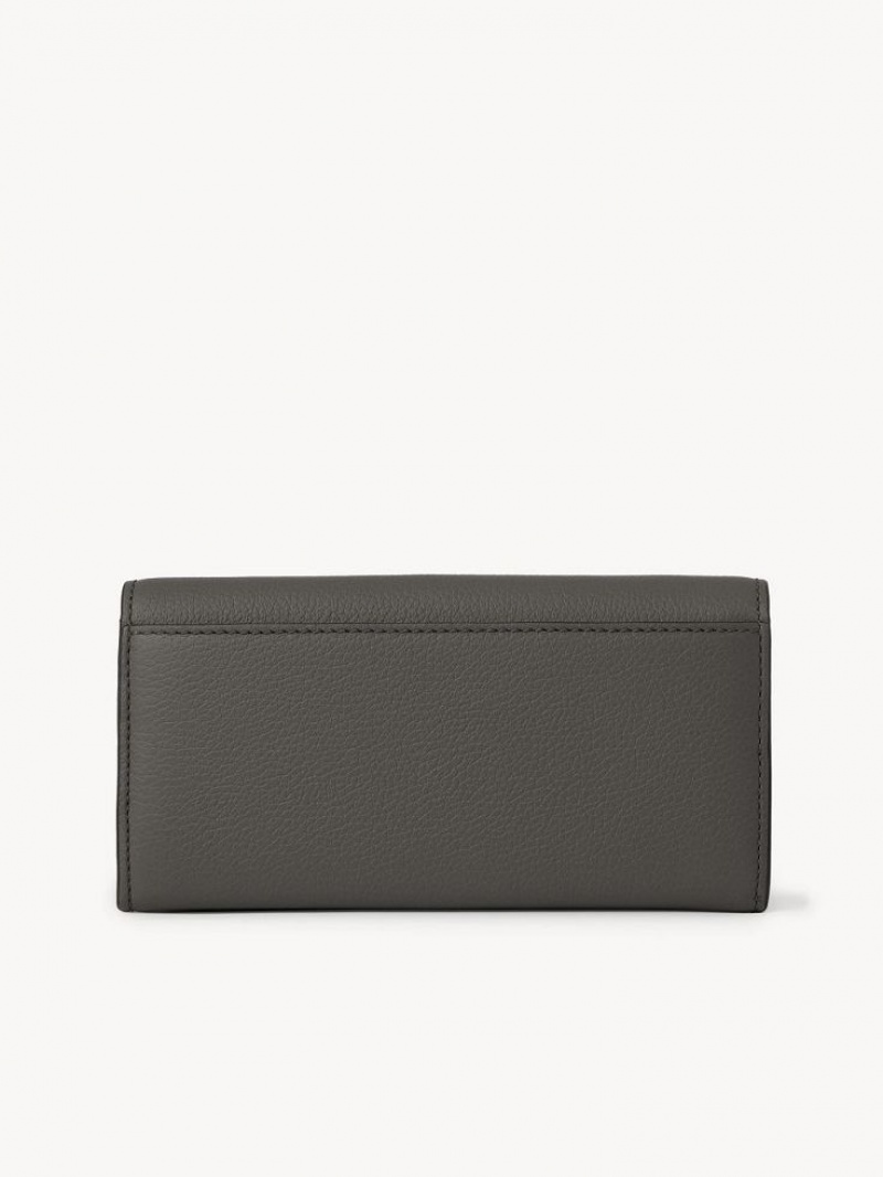 Grands Portefeuilles Chloe Marcie With Flap Grise | CHE-SR14301
