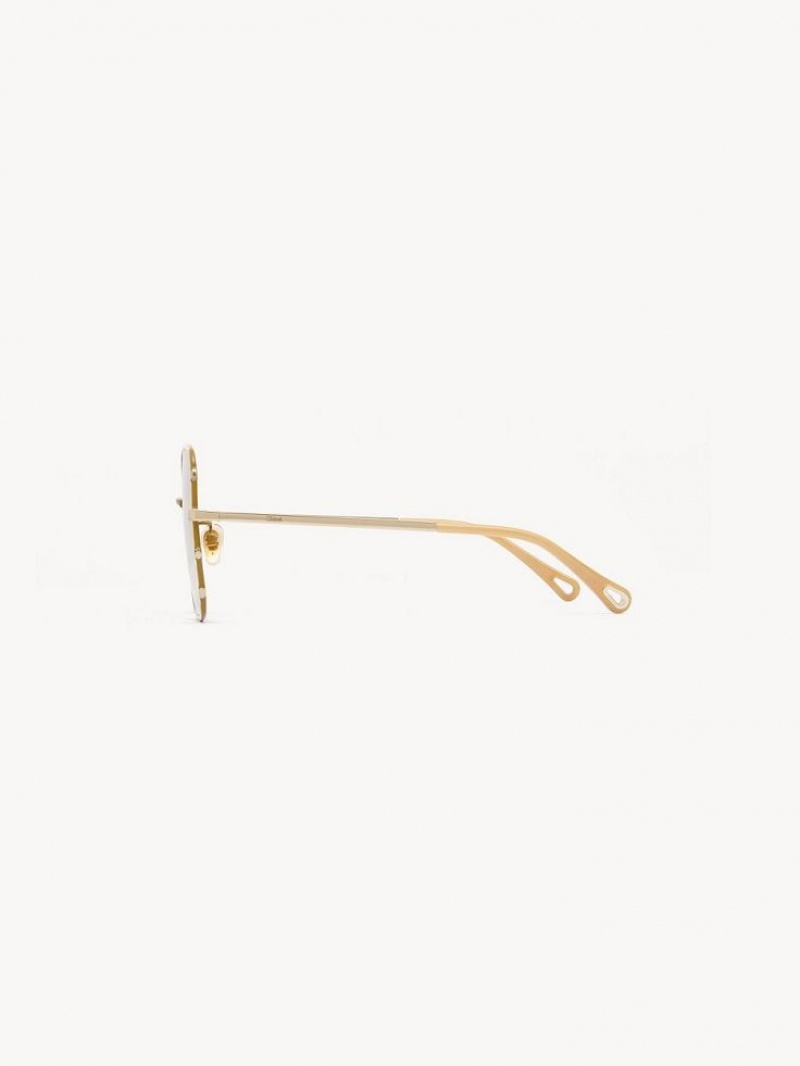 Lunette de Soleil Chloe Celeste Doré | CHE-SR14527