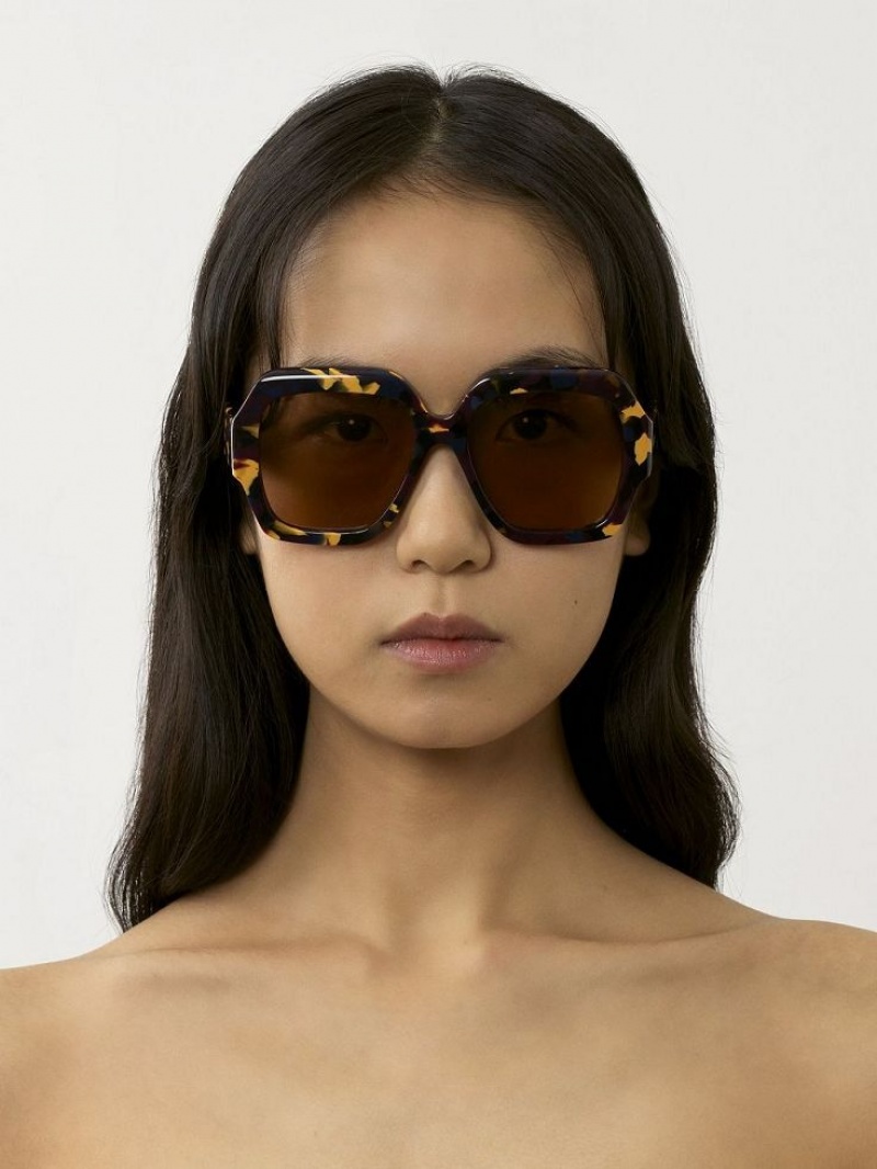 Lunette de Soleil Chloe Gayia Bordeaux | CHE-SR14581