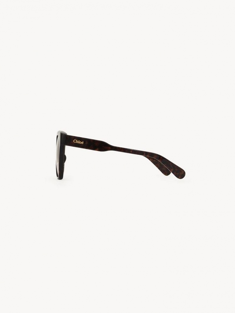 Lunette de Soleil Chloe Gayia Noir | CHE-SR14571