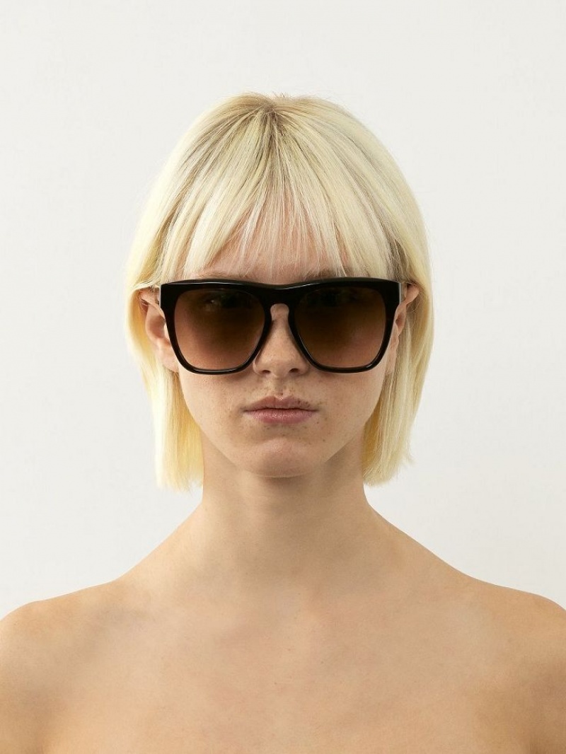 Lunette de Soleil Chloe Gayia Noir | CHE-SR14571