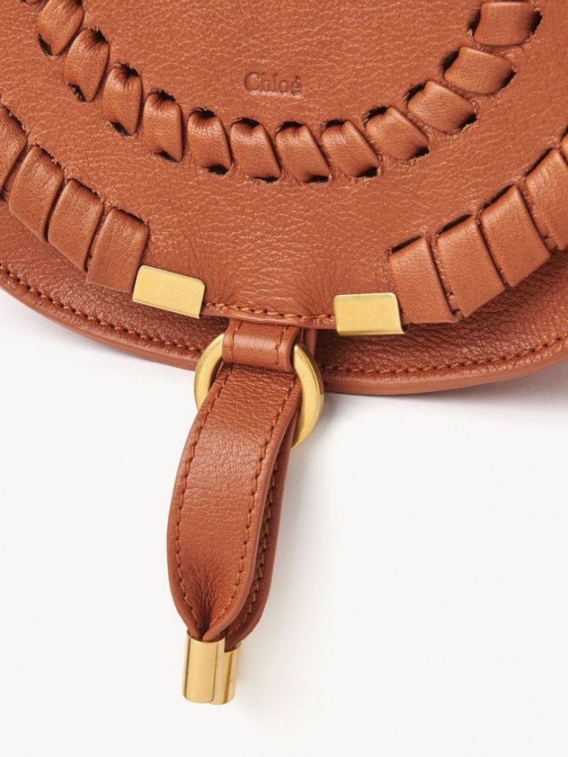 Mini Sacs Chloe Marcie Small Saddle Orange | CHE-SR13665
