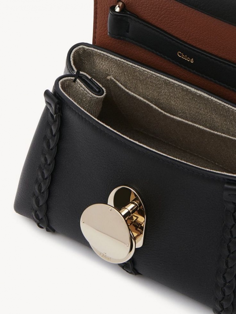 Mini Sacs Chloe Penelope Soft Shoulder Noir | CHE-SR13706