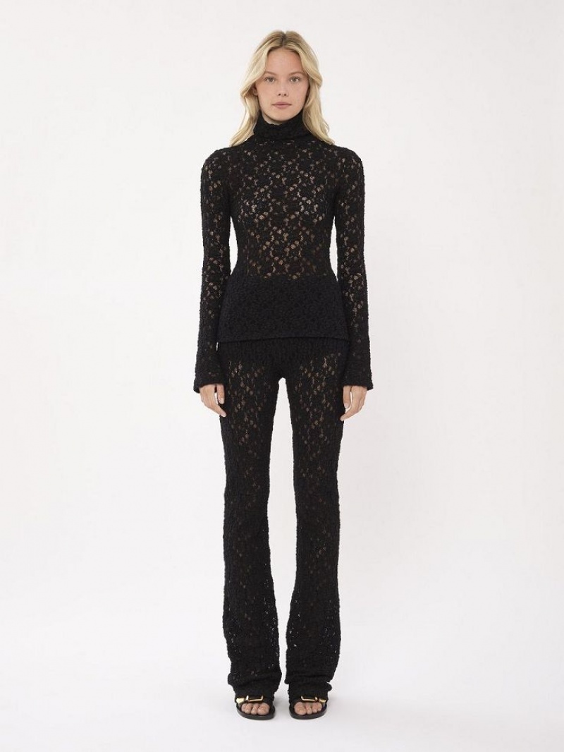 Pantalon Chloe Bootcut Noir | CHE-SR14022