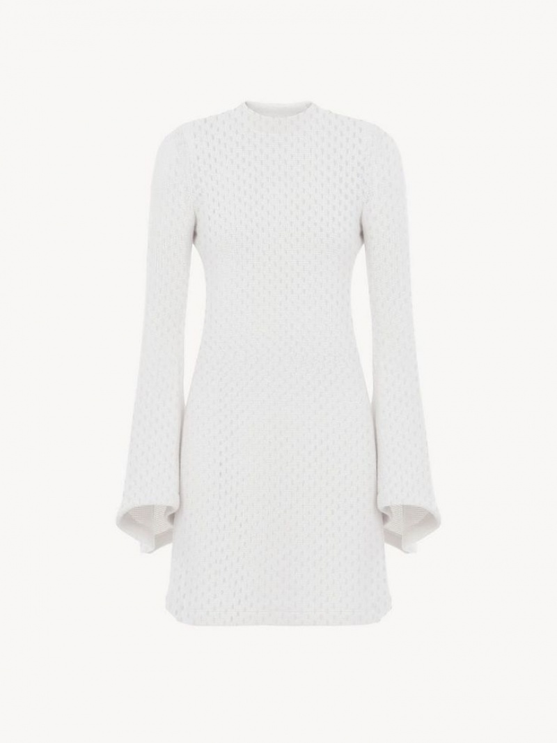 Peignoir Chloe Corta Tunic Blanche | CHE-SR13837