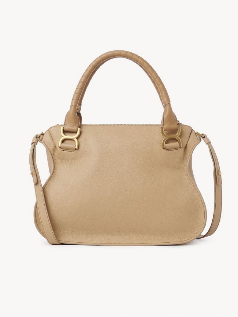 Sacs Crossbody Chloe Marcie Double Carry Marron | CHE-SR13583