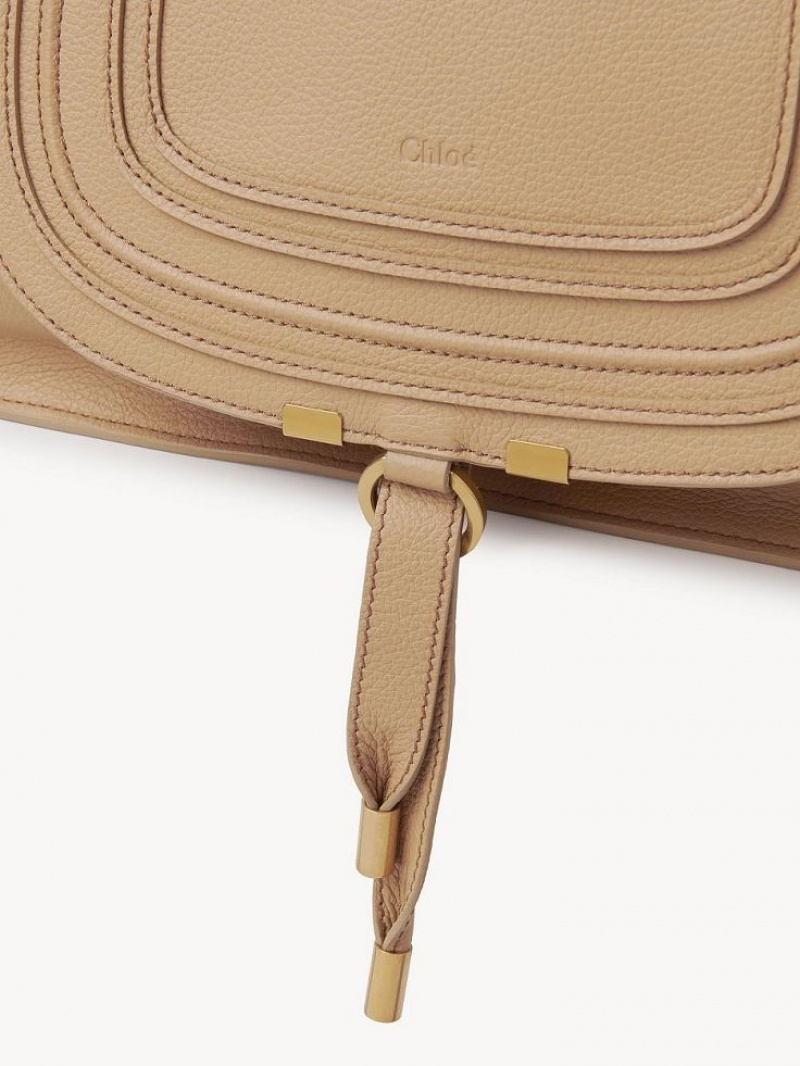 Sacs Crossbody Chloe Marcie Double Carry Marron | CHE-SR13583