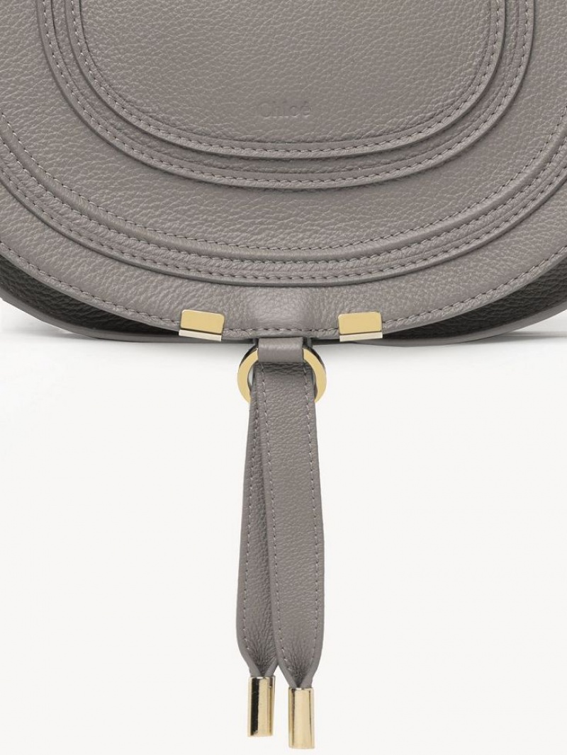 Sacs Crossbody Chloe Marcie Medium Grise | CHE-SR13471