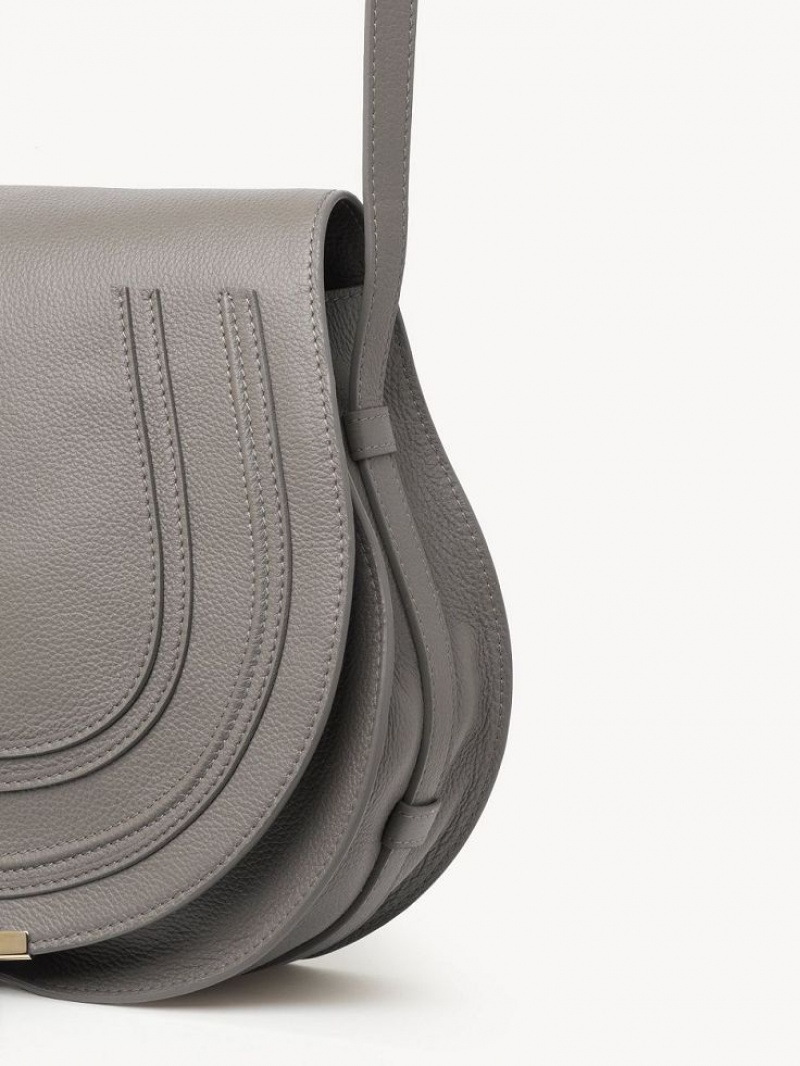 Sacs Crossbody Chloe Marcie Medium Grise | CHE-SR13471