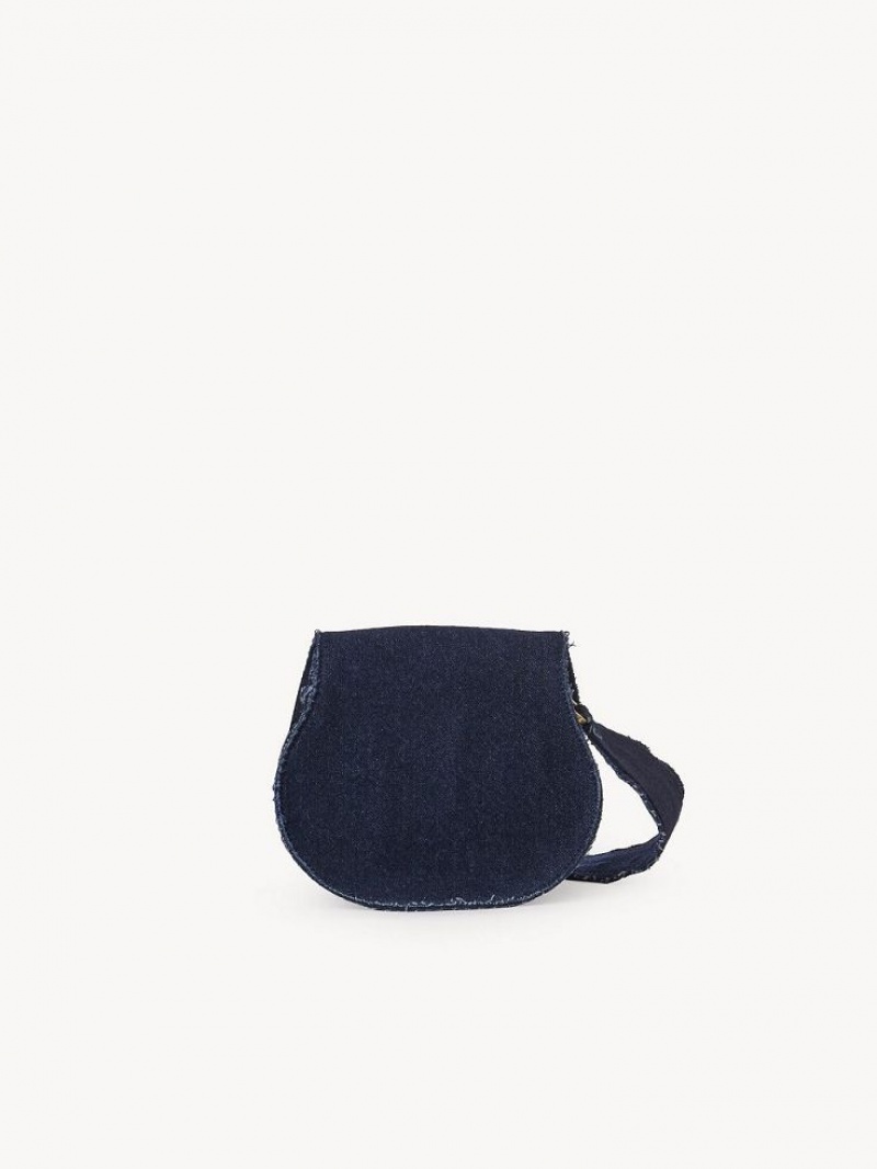 Sacs Crossbody Chloe Marcie Small Bleu | CHE-SR13580