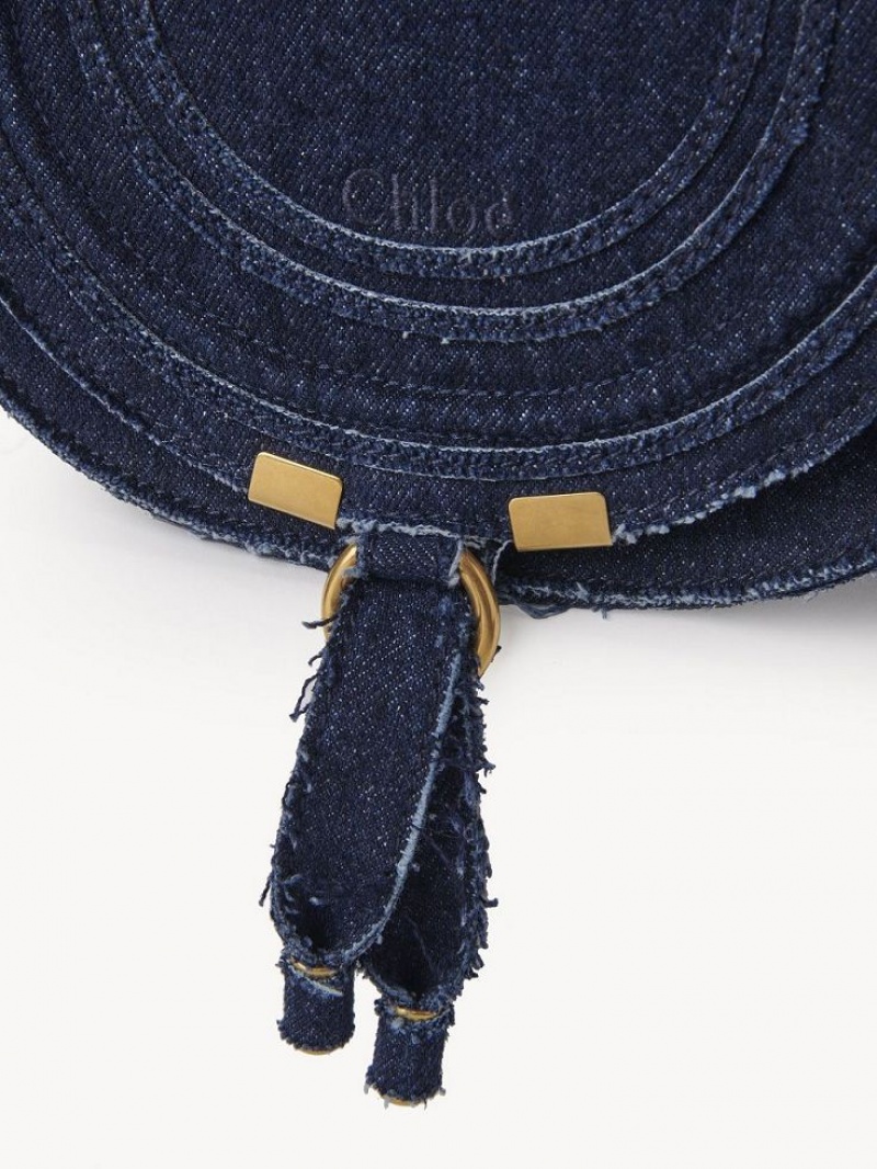 Sacs Crossbody Chloe Marcie Small Bleu | CHE-SR13580