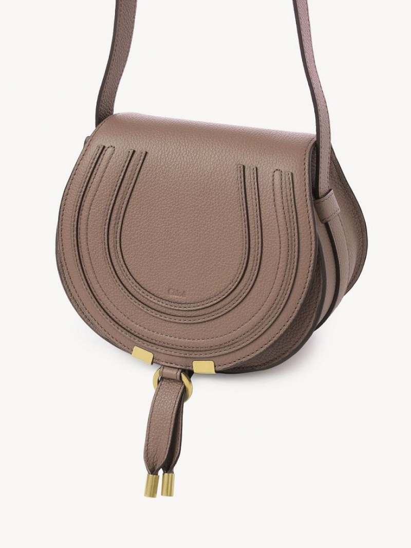 Sacs Crossbody Chloe Marcie Small Marron | CHE-SR13592