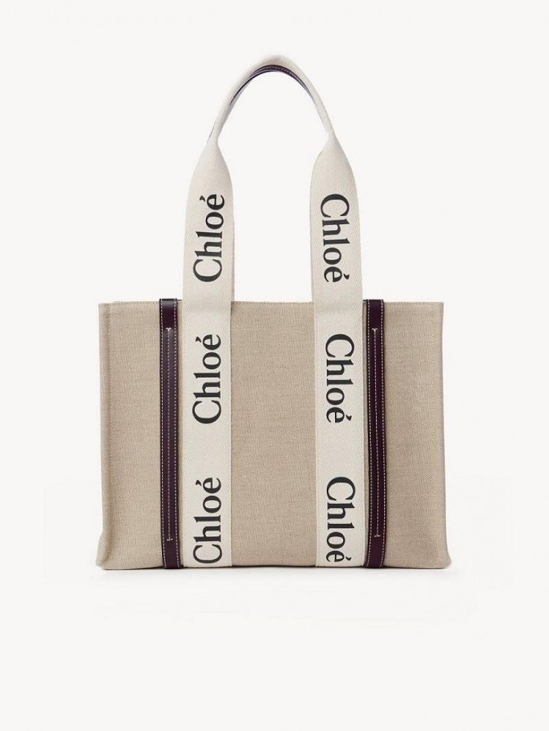 Sacs Fourre Tout Chloe Medium Woody Noir | CHE-SR13362