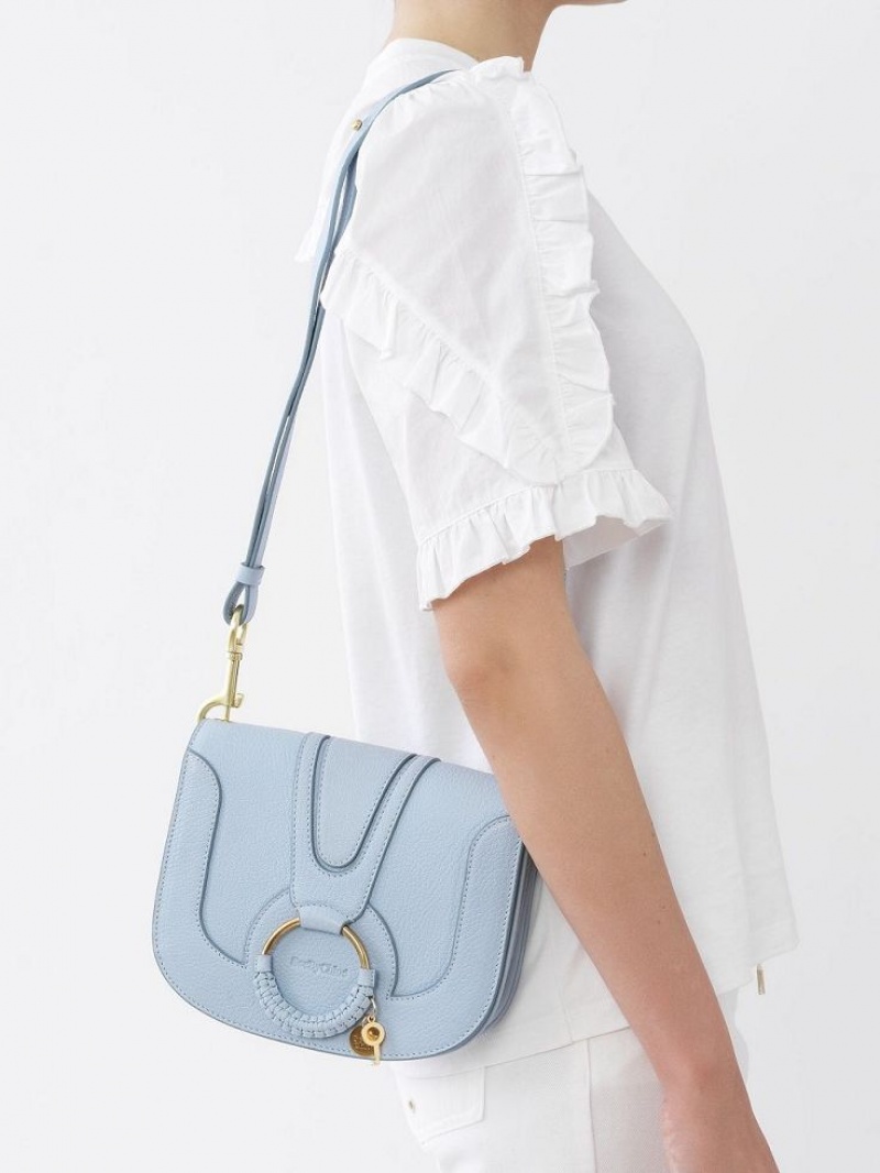 Sacs À Bandoulière Chloe Hana Bleu | CHE-SR14683