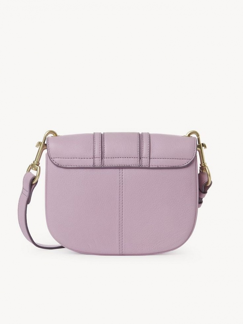 Sacs À Bandoulière Chloe Hana Lavande Blanche | CHE-SR14682