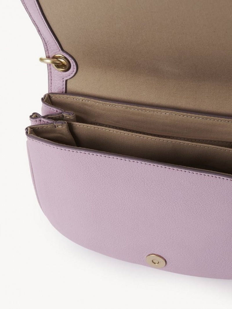 Sacs À Bandoulière Chloe Hana Lavande Blanche | CHE-SR14682