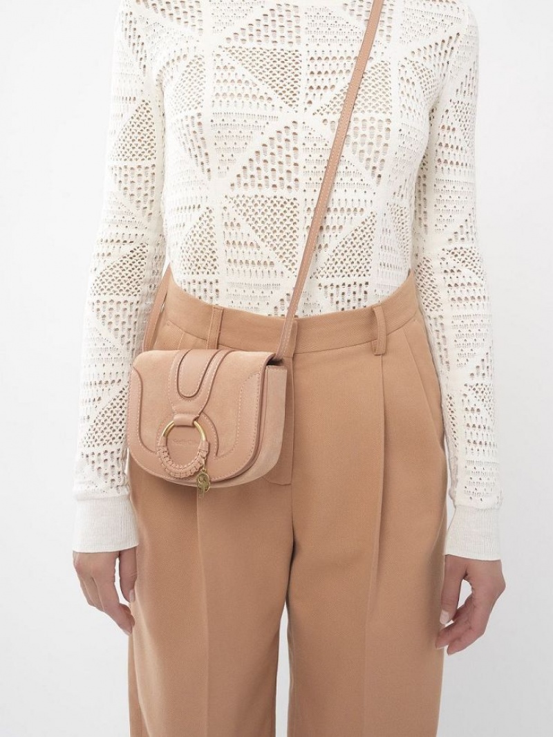 Sacs À Bandoulière Chloe Hana Mini Cafe Rose | CHE-SR14599