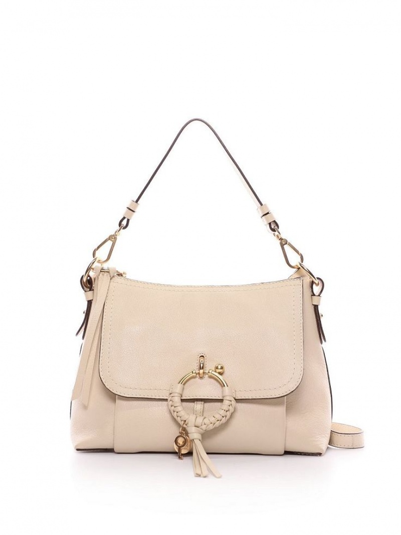 Sacs À Bandoulière Chloe Joan Small Beige | CHE-SR14681