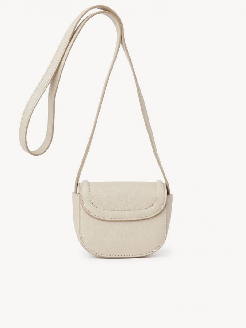 Sacs À Bandoulière Chloe Mara Micro Beige | CHE-SR14607