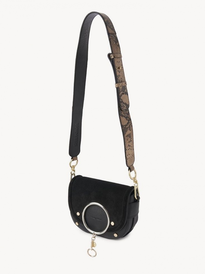 Sacs À Bandoulière Chloe Mara Noir | CHE-SR14596