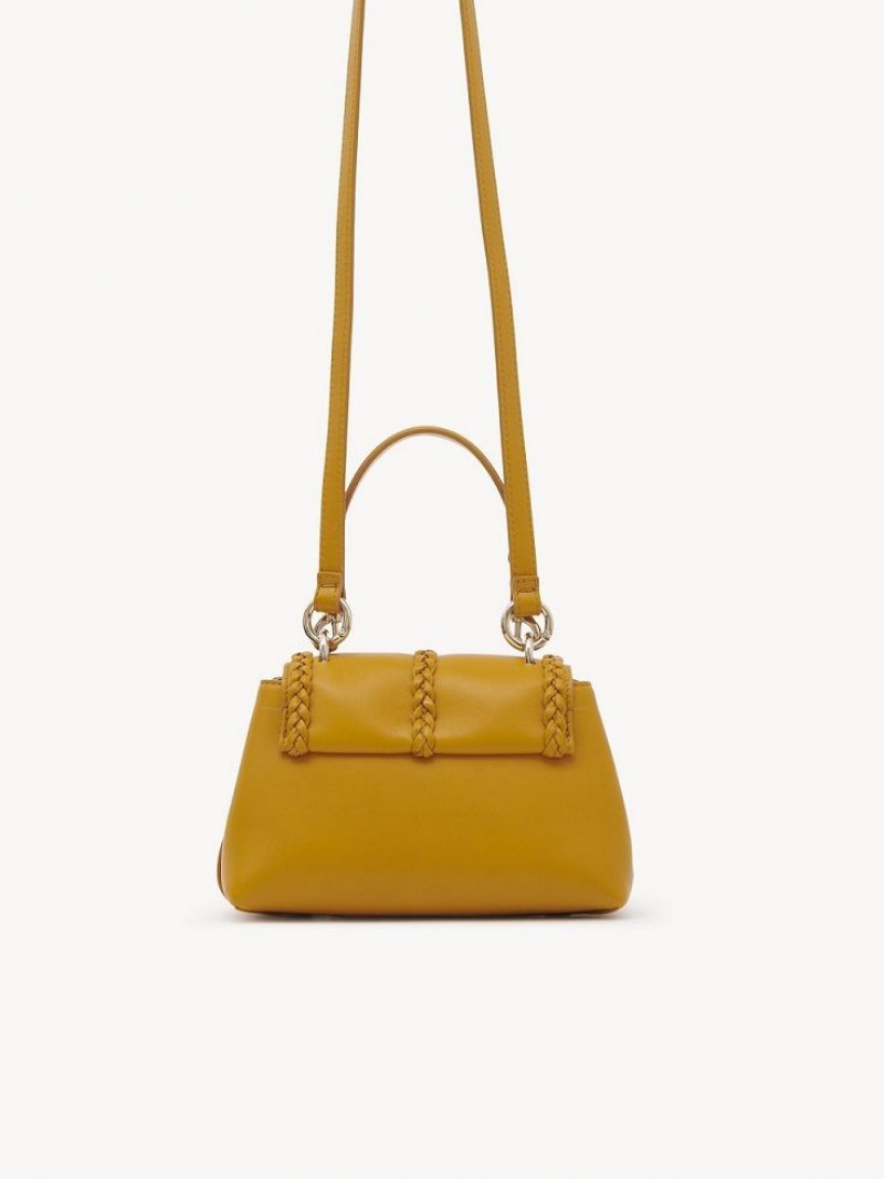 Sacs À Bandoulière Chloe Penelope Mini Soft Jaune | CHE-SR13450