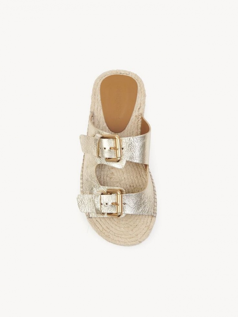 Sandale Chloe Glyn Plateforme Espadrillas Scarlatto | CHE-SR14831