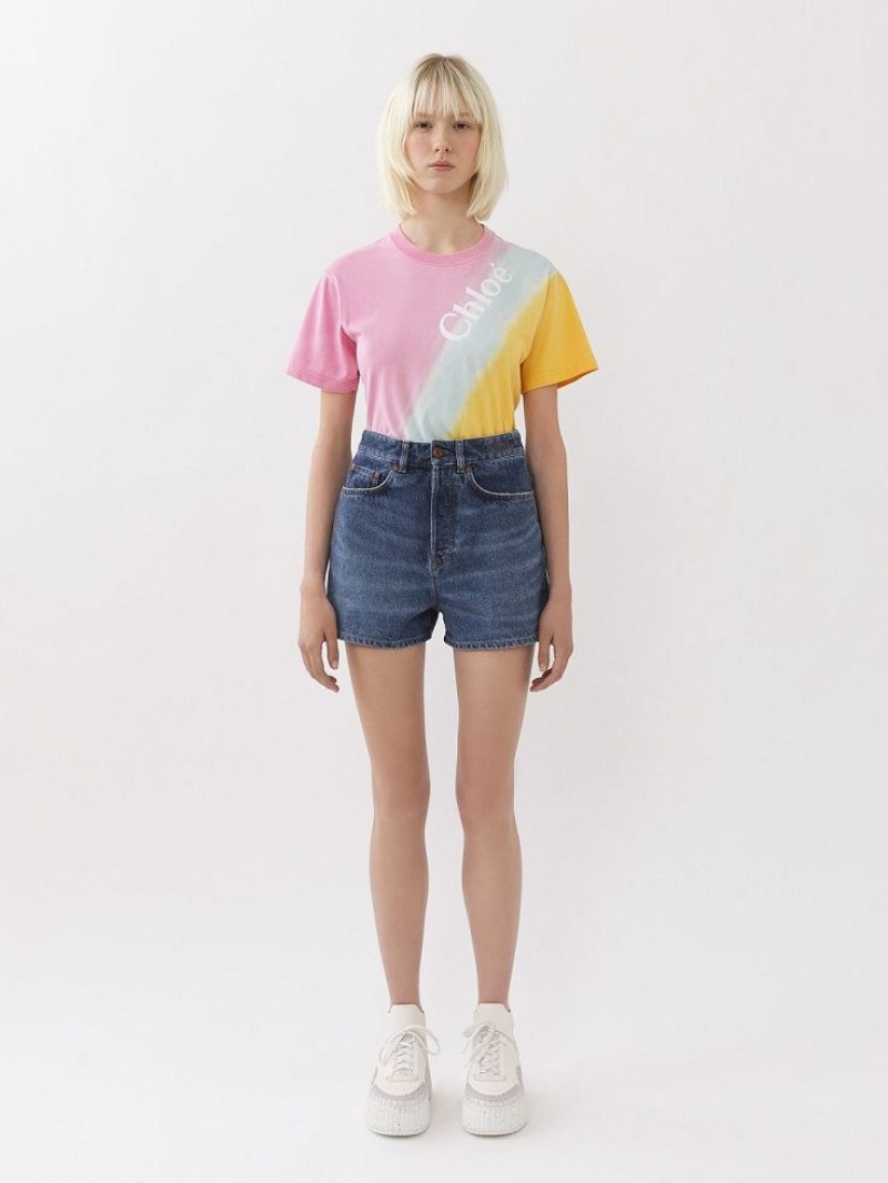 Short Chloe Dukuno Denim Bleu | CHE-SR13979