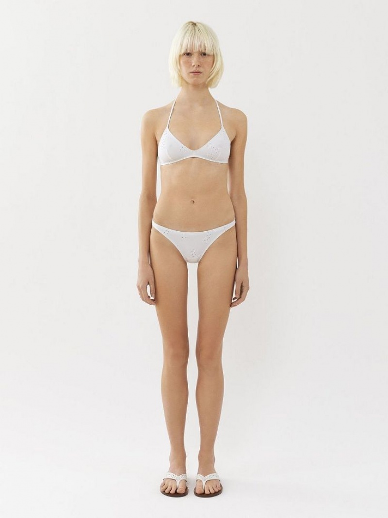 Tenue De Plage Chloe X Eres Papuasia Triangle Blanche | CHE-SR14122
