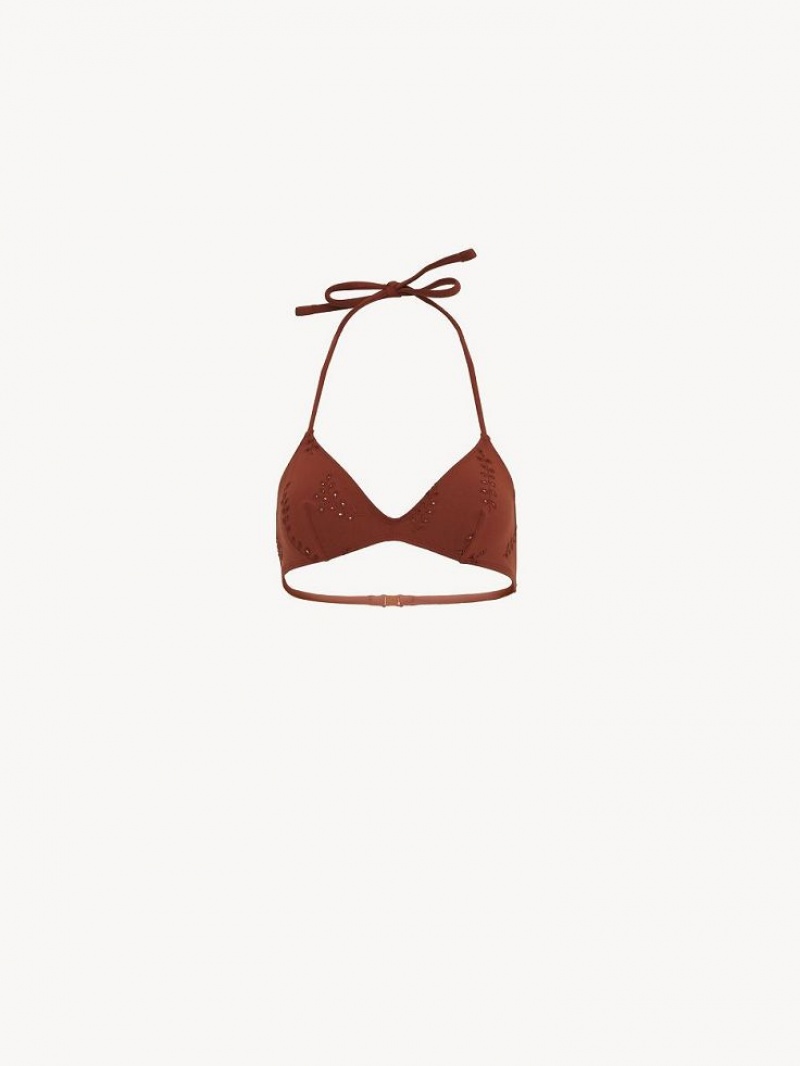 Tenue De Plage Chloe X Eres Papuasia Triangle Rouge | CHE-SR14128